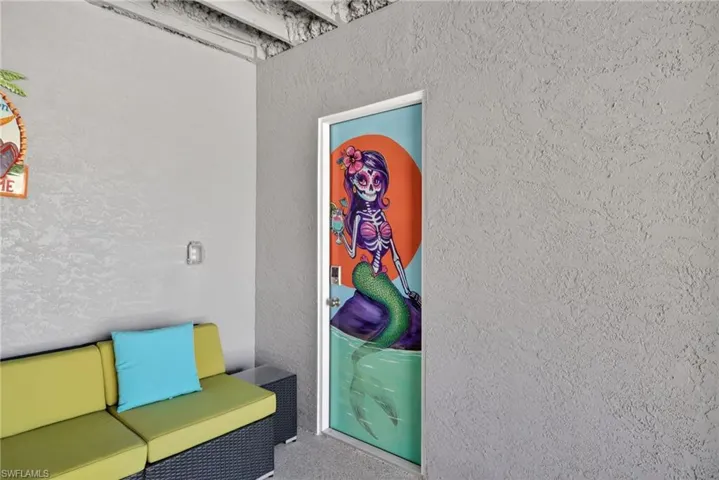 Cool murals and artwork throughout property!