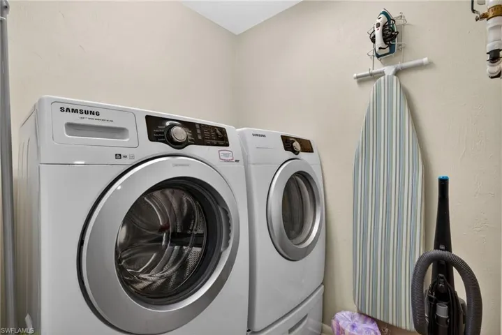 Updated and like-new front-load washer and dryer