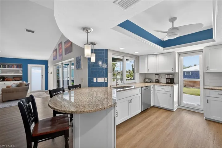 Large kitchen island and spacious Kitchen with all updated appliances!