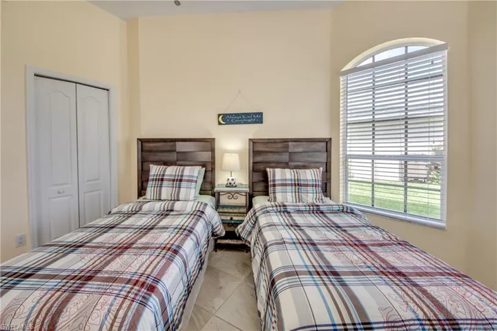 Bedroom with a closet