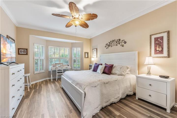 Spacious primary bedroom