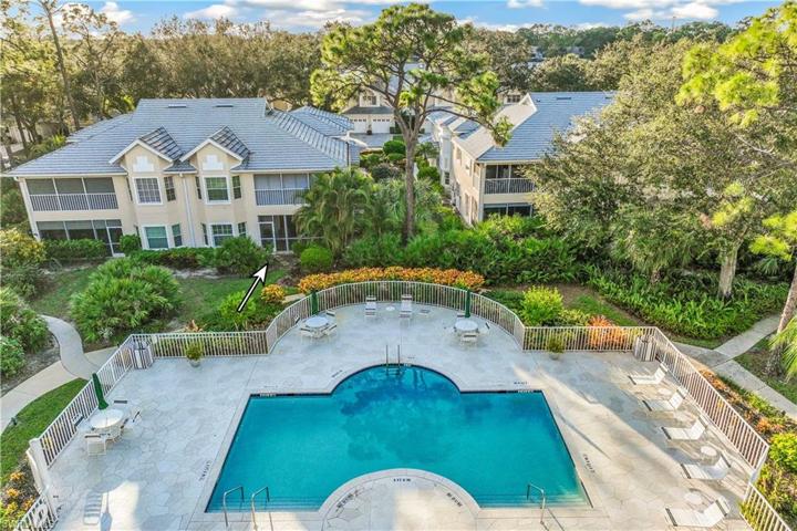 Large pool and deck