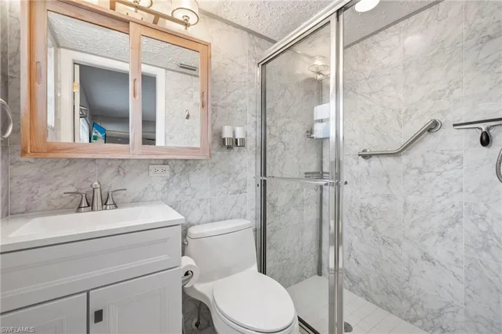 Ensuite to the primary bedroom. Shower only