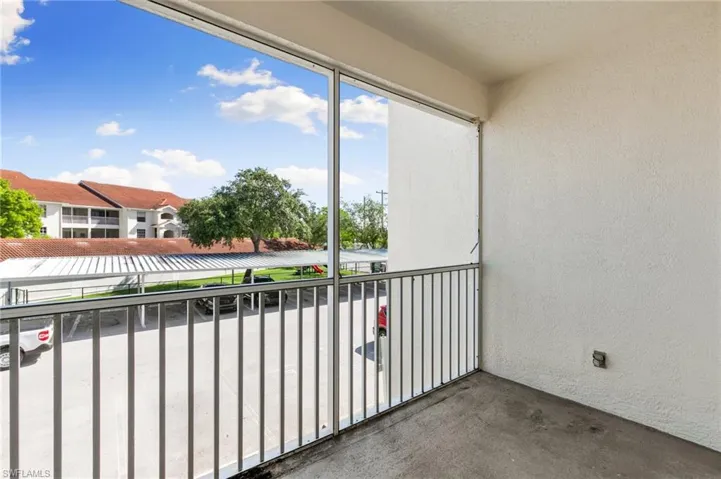 View of balcony - screened lanai