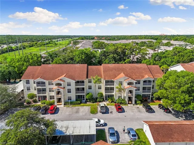 View of the condo building
