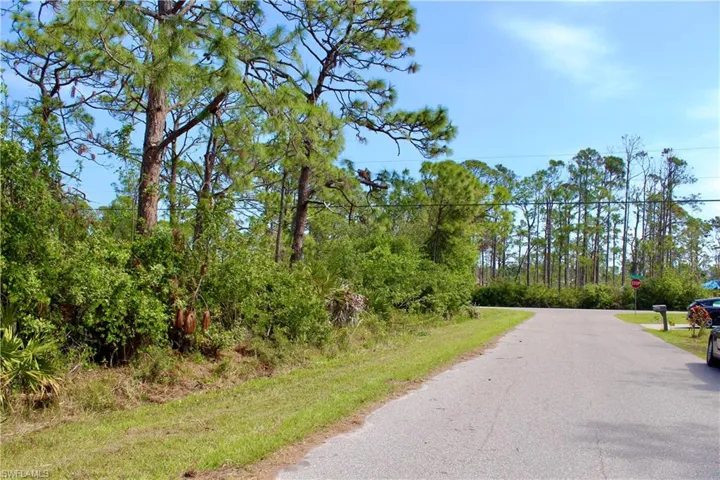 Southeast Frontage on quiet street