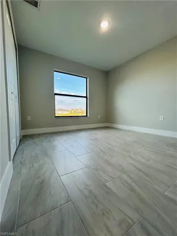 Bedroom with a closet