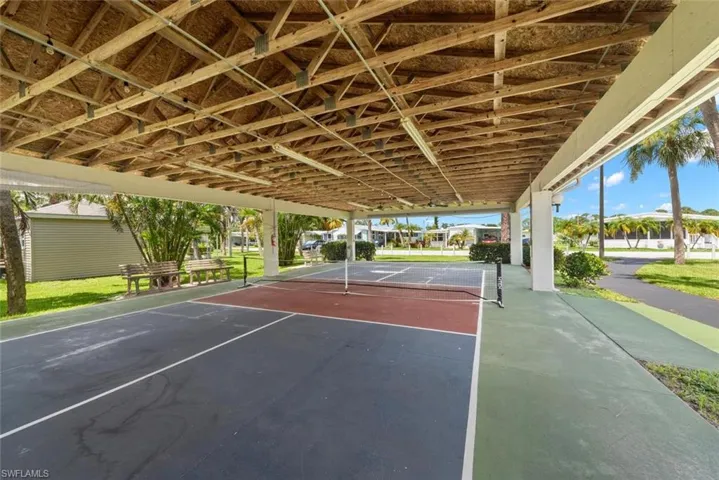 View of sport court
