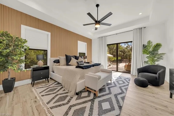 Master Bedroom w/ patio access