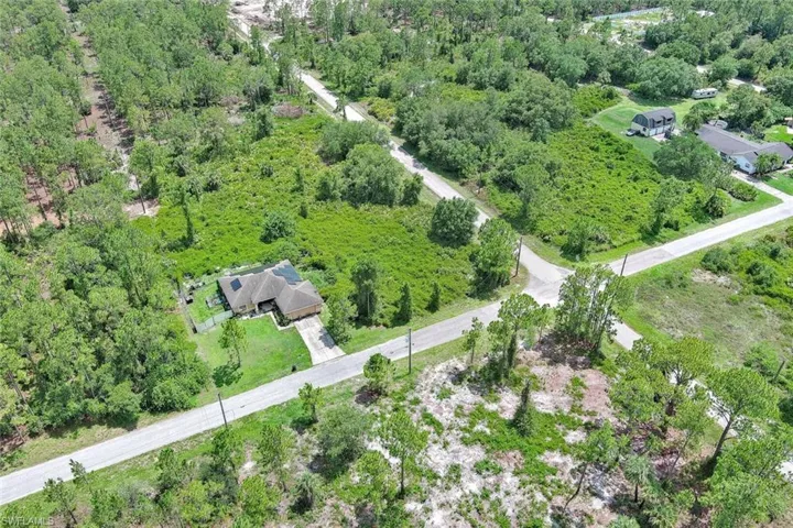 Aerial view of property and surrounding area