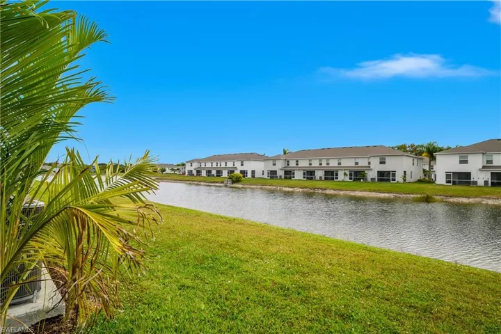 Water view with nearby suburban area
