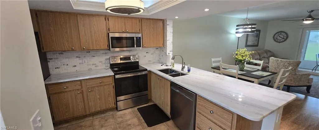 Kitchen from foyer
