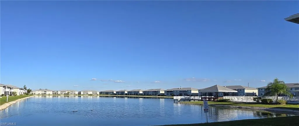 View of lake and pier