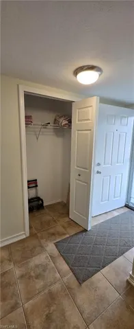 Foyer closet