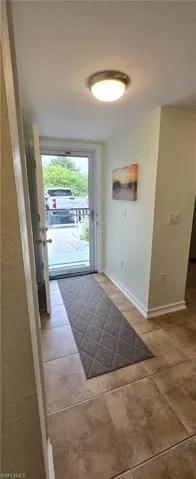 Foyer looking out front door