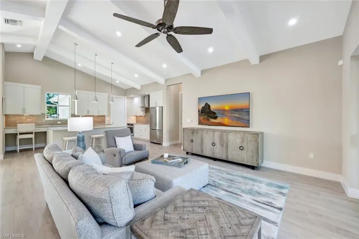 Living Room & Kitchen