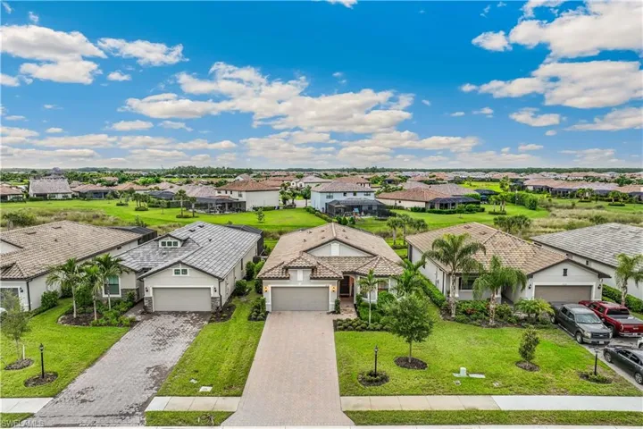 Drone Aerial View of Property