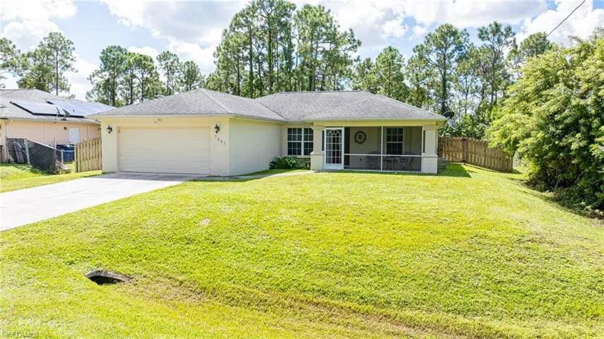 You will Love this 3 bedroom/2 bath Pool Home With Fenced-In Back Yard In Cape Coral, FL!