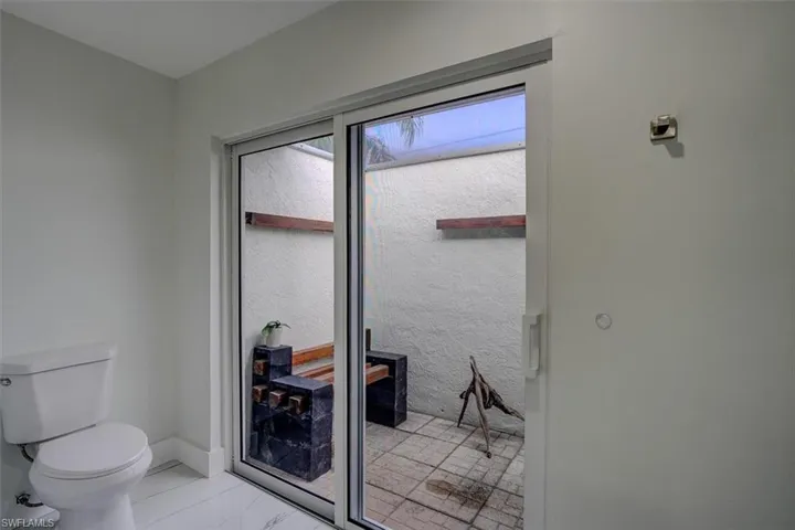 Bathroom featuring outdoor shower