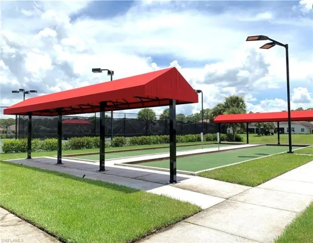 Lighted Bocce courts