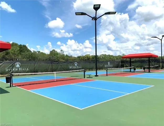 8 lighted Pickleball courts