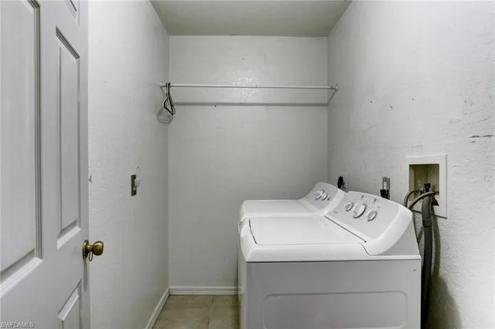 Located inside the home