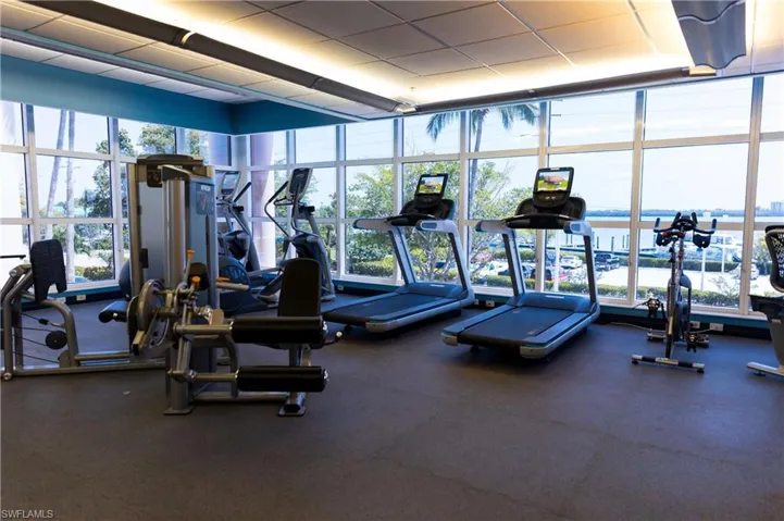 View of exercise room