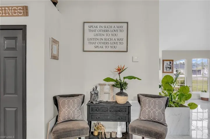 View of sitting room