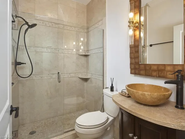 Guest Bathroom with walk-in shower