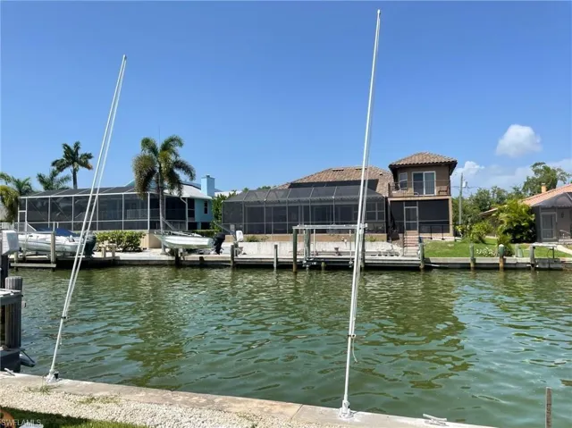 Dock featuring a water view