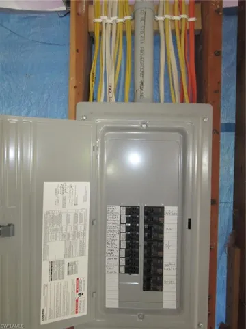 Utilities with electric panel