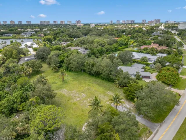 Drone / aerial view of skyline