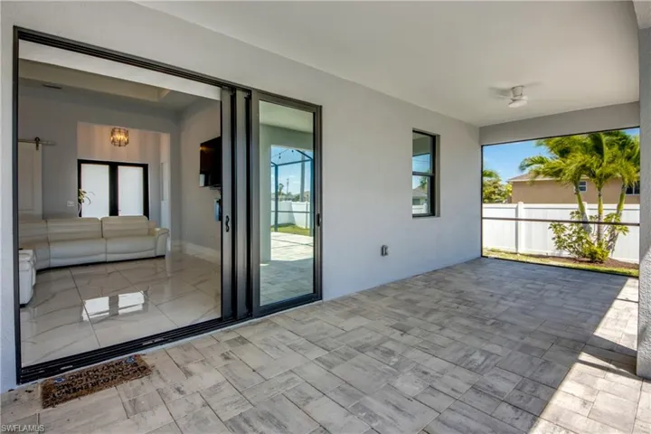 Unfurnished sunroom with a healthy amount of sunlight