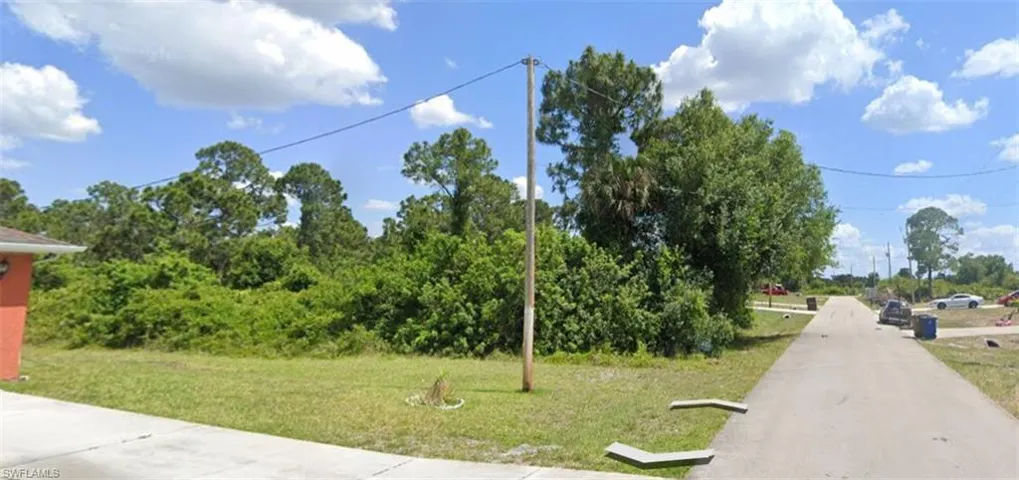 View of concrete road