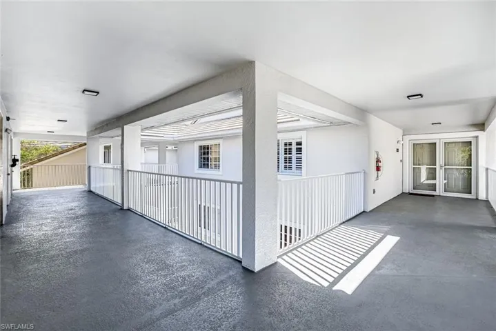 View of patio