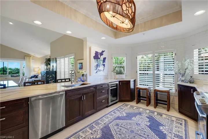 Plenty of counter space - easily cook while entertaining your guests.