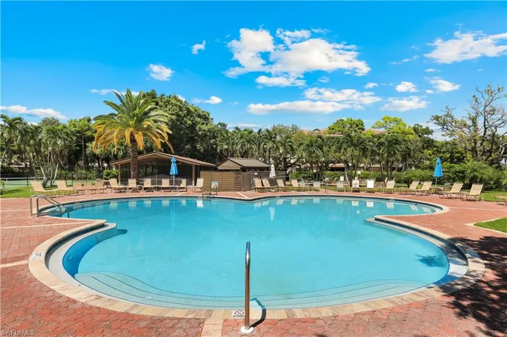 Plenty of room to soak up the Florida sunshine at the community pool!
