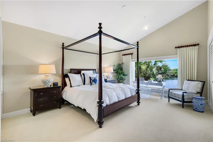 A spacious primary suite.