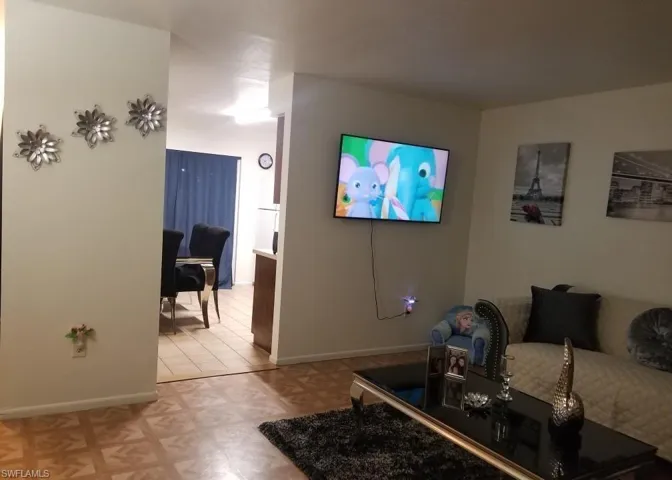 View of living room
