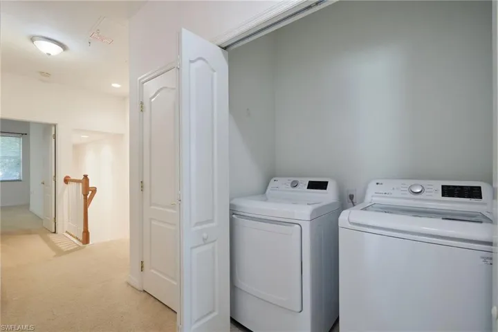 Upstairs laundry
