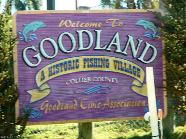 Goodland Welcome sign