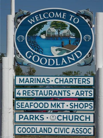 Goodland Welcome Sign