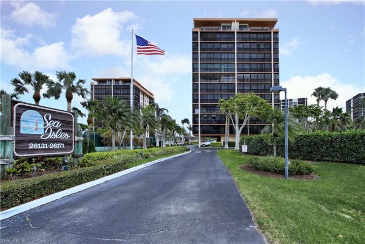 Sea Isles: 2 buildings, all corner units, on lushly landscaped acres of waterfront property. Across from the beach.(many exterior pictures are pre-hurricane)