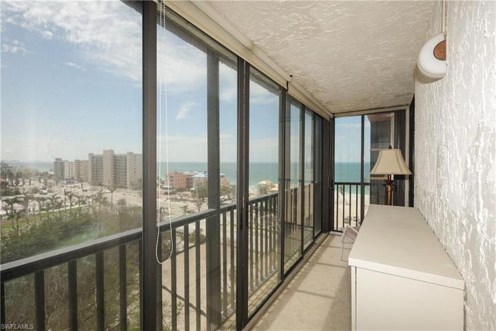 Gulf Viewson the south side wrap around balcony.