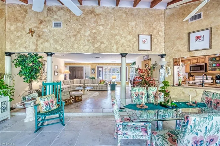 View of building lobby