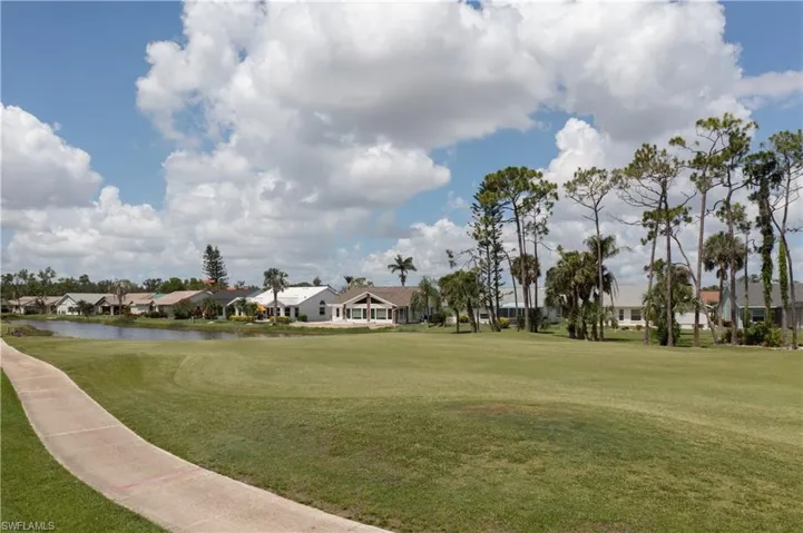 Surrounding community featuring a lawn