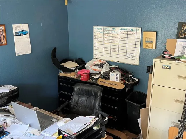 enclosed office
