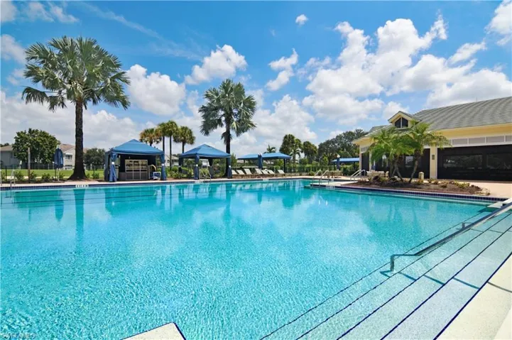 Kensington's resort style salt water pool.