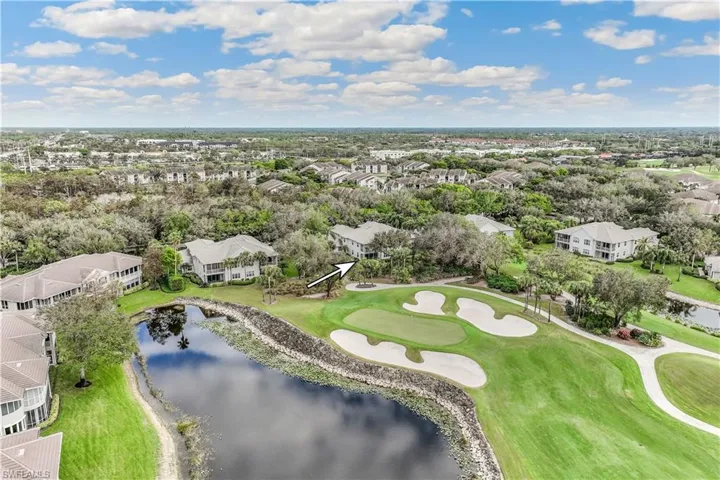 Another aerial of condo