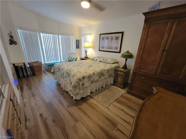 Bedroom featuring light wood-type flooring